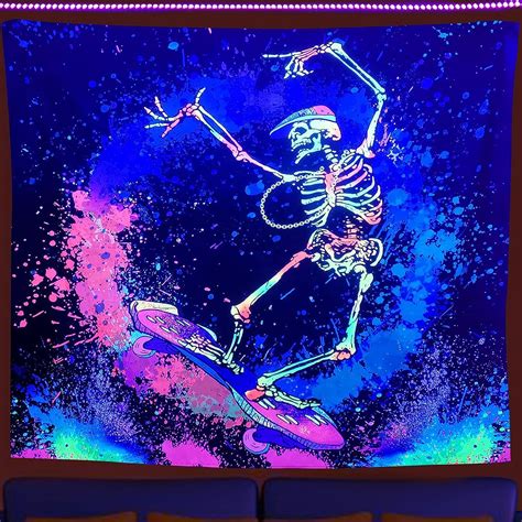 blacklight skeleton|blacklight skeletons for sale.